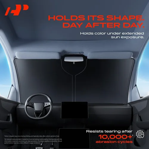 Vista 7 de A-Premium Parasol para parabrisas delantero compatible con Honda HR-V HRV 2023, 2024, 2025, plegable, bloquea los rayos UV con bolsa