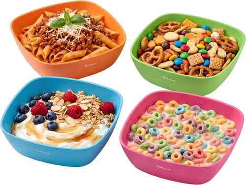 Bakerpan Cuencos irrompibles de silicona para bebés y niños pequeños