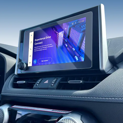 Vista 58 de Protector de pantalla de vidrio templado para Audi A4 (2020-2024)/A5 (2020-2024)/Q5 (2021-2023), accesorios de navegación antirreflejos, instalación