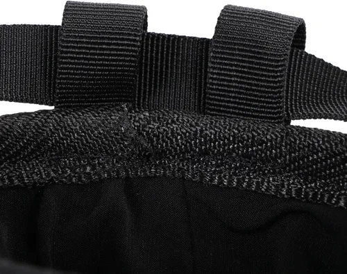 Vista 7 de AMC Bolsa de tiza bordada de panda escalada en roca con bolsillo con cremallera