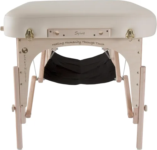 Vista 4 de EARTHLITE Hamaca para mesa de masaje, mesa de masaje portátil, estante de almacenamiento para cojines, sábanas y accesorios (39 x 19 pulgadas)