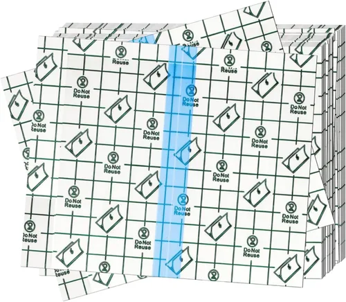 Vista 10 de OBTANIM 100 hojas transparentes impermeables para vendaje adhesivo de película transparente, cubierta de cinta adhesiva para tatuajes, ducha