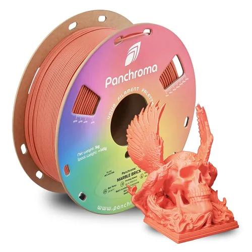 Vista 79 de Polymaker Panchroma - Filamento de ácido poliláctico mate, color negro carbón, 1/16 de pulgada (1.75 mm), 1 kg (2.2 libras), anteriormente Polyterra