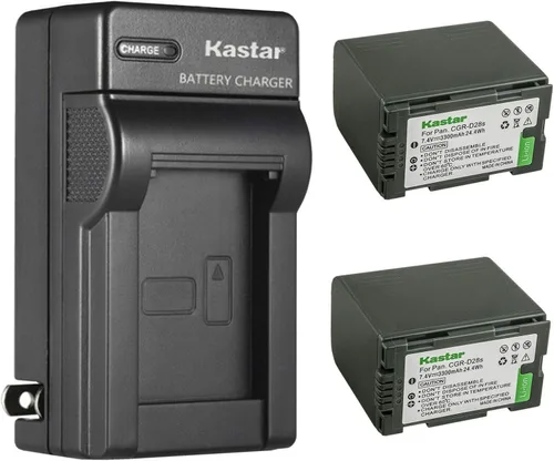 Vista 5 de Kastar CGR-D28 AC - Cargador de batería para Panasonic CGA-D08R, CGA-D08S, CGA-D08SE/1B, CGA-D120, CGA-D120A/1B, CGA-D120E/1B, CGR-D08, CGR-D08A/1B