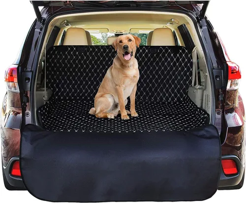 Cubierta de forro de carga para SUV y coches, material impermeable, respaldo antideslizante, protector de solapa extra parachoques, tamaño grande