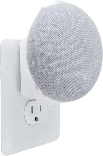 Vista 10 de The Nest Mini Easy Genie Mount 2ª generación 2019: el soporte de pared de salida más simple y limpio para el nuevo Google Nest Mini, no requiere
