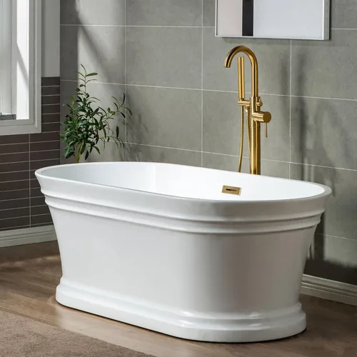 Vista 4 de WOODBRIDGE F0007 DR-BG Grifo, Oro Cepillado