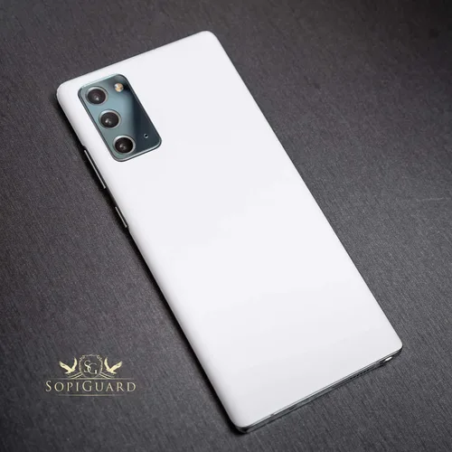 Vista 2 de SopiGuard Skin for DJI Mavic Air 2s Juego completo de calcomanías de vinilo de precisión + controlador + 3 fundas de batería (blanco mate)