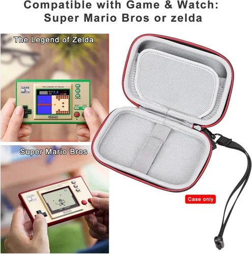 Vista 5 de RLSOCO Funda de transporte para Nintendo Game & Watch La leyenda de Zelda