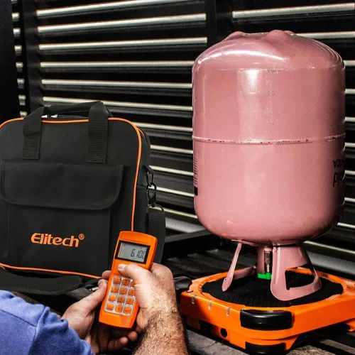 Vista 8 de Elitech LMC-200 escala refrigerante digital (220 Lb)