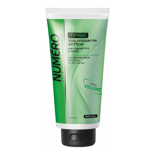 Brelil Numero Volumising Mask con Acai para cabello fino y fino (10.1 fl.oz.)