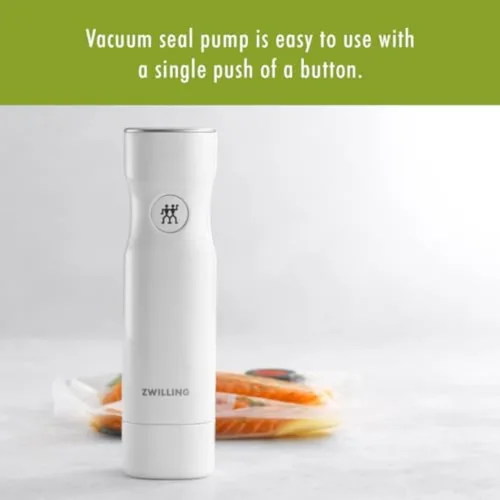 Vista 12 de ZWILLING Fresh & Save - Bolsas selladoras al vacío de 10 piezas, bolsas de Sous Vide, preparación de comidas, tamaño pequeño