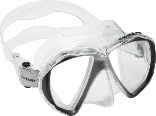 Vista 11 de Cressi Perfect View Scuba Diving, Snorkeling Mask in Pure Comfortable Silicone - Liberty Duo: Designed in Italy