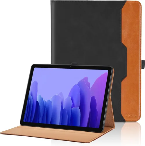 Vista 42 de Funda para Samsung Galaxy Tab A7 de 10,4 pulgadas 2020 (SM-T500/T505/T507) - Funda de piel sintética con función atril y bolsillo, función de Azul