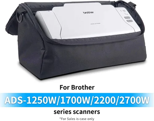 Vista 4 de plustek Bolsa de transporte para escáner de documentos: a prueba de polvo, antiestático, protector y protector de escáner, Fujitsu ScanSnap y uso