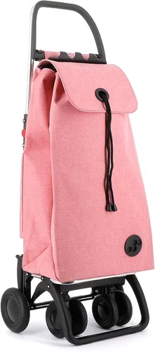 Vista 23 de ROLSER Carrito de compras plegable con ruedas Carrito personal plegable para comestibles Duradero y portátil Coral