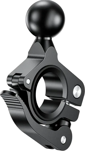 Vista 9 de BRCOVAN Base de montaje de abrazadera de manillar de aleación de aluminio con bola de TPU de 1 pulgada para diámetro de riel 0.5 pulgadas, 0.87