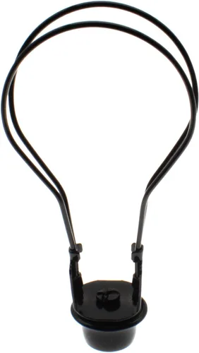 Vista 4 de FDXGYH Adaptador de pantalla de lámpara con clip pequeño y redondo con tapa de remate de lámpara para lámparas estándar