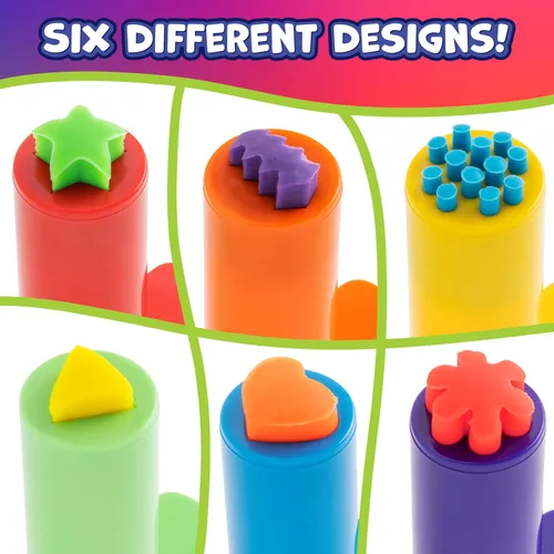 Vista 4 de READY 2 LEARN Extrusoras de masa, juego de 6, para mayores de 2 años