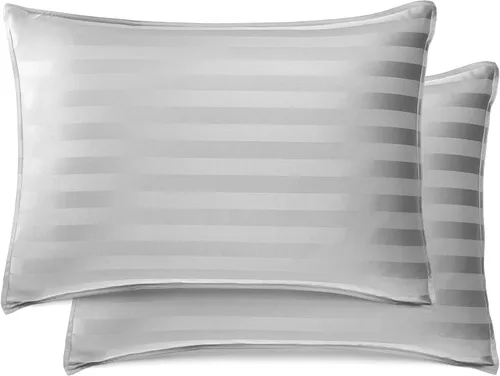 Vista 22 de Fundas de almohada Queen de Pure Bamboo, auténtica viscosa 100% orgánica derivada de bambú, lujosamente suaves y refrescantes, doble costura, cierre