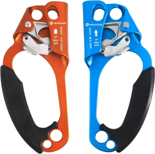 Vista 14 de Certificado UIAA y CE - Ascendedor de mano para escalada en roca, arborista, equipo de rapel para cuerda de 8~13MM
