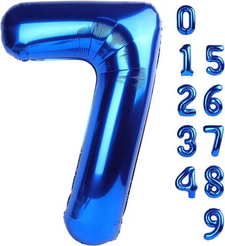 Vista 352 de Globos de números 0 de 40 pulgadas, globos negros de números para números 10, 20, 30, 40, 50, 60, 70, 80, 90, 100, globos de números 10, 20, 30, 40
