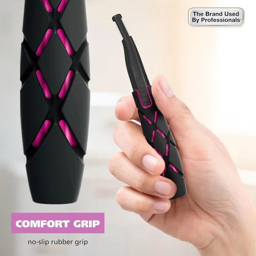 Vista 6 de Wahl DualTech 3026635 - Recortadora de pelo a batería, recortadora facial para mujer, cabezal de doble cara, agarre cómodo, removedor de vello