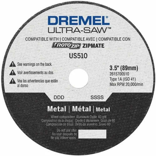 Vista 8 de Dremel US540-01 Ultra-Saw Hoja de diamante para azulejos de 3.5 pulgadas, color blanco