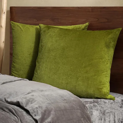 Vista 44 de PHF Fundas de almohada de terciopelo real, 24 x 24 pulgadas, sin rellenos, paquete de 2 fundas de cojín de color degradado, ultra suaves