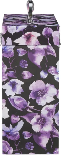 Vista 13 de Crosley CR6041A-BF Fusion - Juego de tocadiscos Bluetooth de 3 velocidades y estuche de transporte para registros, azul floral