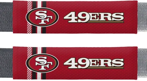 Fremont Die NFL - Almohadillas unisex para cinturón de seguridad de Rally, ajuste universal