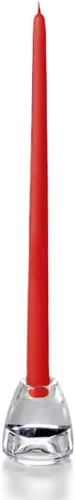 Vista 108 de yummi Velas cónicas naranjas de 12 pulgadas - 12 por paquete Naranja Brillante