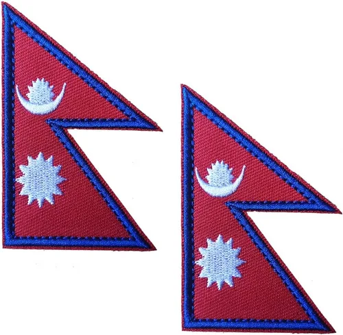 Vista 30 de 2 unidades AliPlus Parches de bandera de Afganistán bordados, parches tácticos militares de moral con gancho y bucle