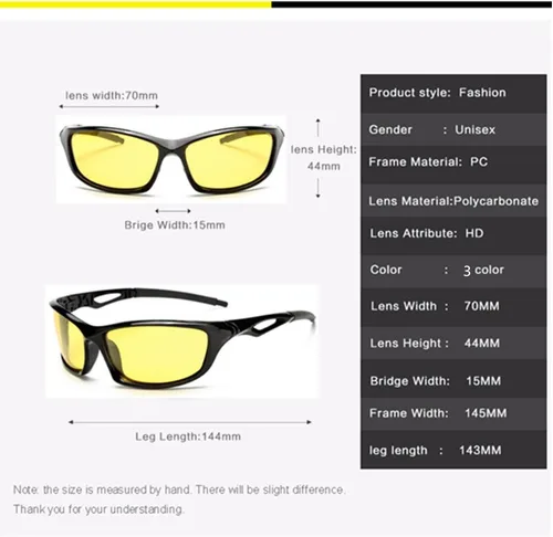 Vista 3 de Long Keeper Gafas de sol deportivas polarizadas para ciclismo, correr, conducir, hombres y mujeres