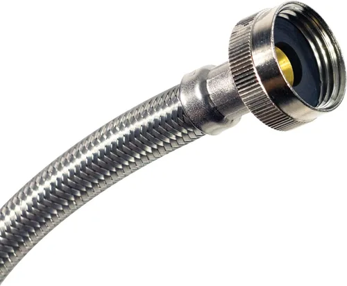 Vista 3 de Certified Appliance Accessories WI12SSFM Manguera trenzada de acero inoxidable para entrada de agua, 1 pie