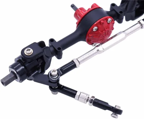 Vista 2 de Kit de eje delantero y trasero de metal de repuesto para WPL C14 C24 B14 B24 B16 B36 1/16 RC accesorios de coche