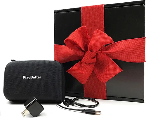 Vista 5 de PlayBetter Garmin Instinct Crossover AMOLED Tactical (negro) Caja de regalo de reloj inteligente GPS para exteriores, pantalla analógica