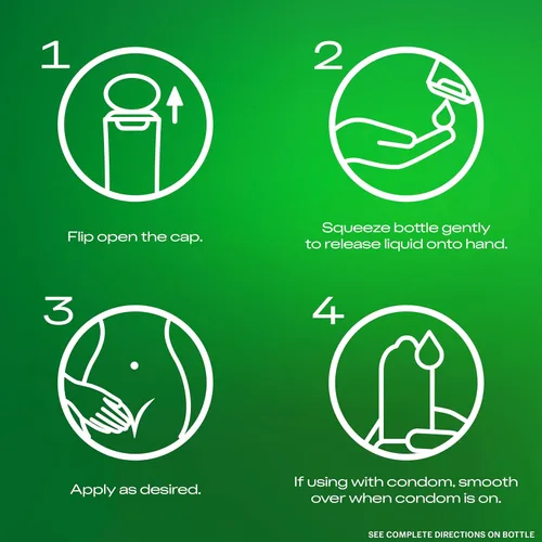 Vista 4 de Durex Massage & Play gel de masaje y lubricante íntimo 2 en 1, botella de 6.76 onzas, 234087637, Aloe Vera, 1, 1