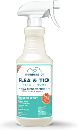 Vista 22 de Wondercide - Spray para pulgas, garrapatas y mosquitos para mascotas y hogar con aceites esenciales naturales - Asesino, control, prevención
