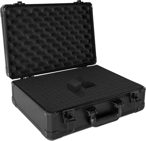 Vista 14 de Funda protectora rígida a prueba de golpes resistente al agua con inserto de espuma personalizado para cámara, etc., 13.5 x 11.6 x 6 pulgadas