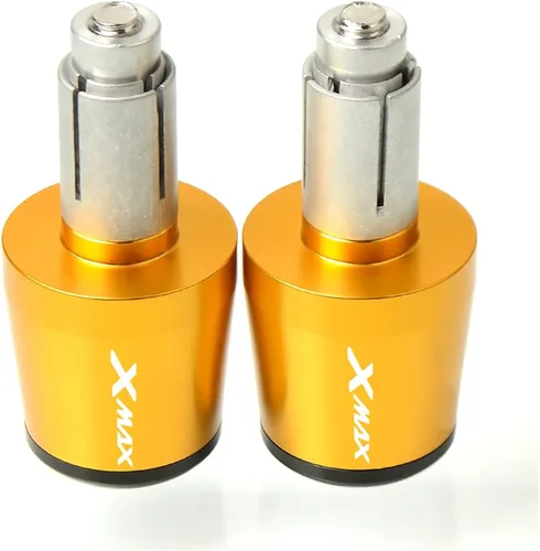 Vista 7 de Accesorios de motocicleta de 7/8 "0.866 in manillar empuñaduras de manillar tapa de extremo de barra para Yamaha Xmax 300 XMAX300 400 500 2017 2018