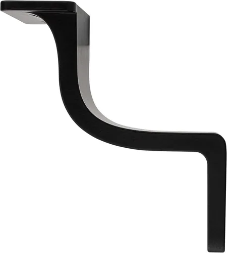 Vista 3 de National Hardware N830-519 Cooper - Soporte para pasamanos, 3 pulgadas, negro mate