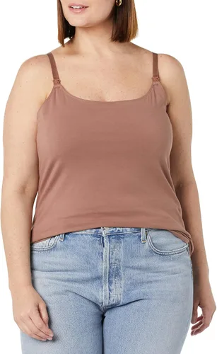 Vista 4 de Tienda Essentials Women's Maternity Nursing Friendly Camisole, Pack of 2