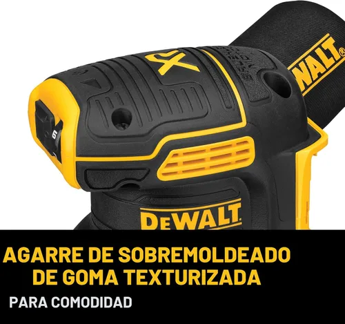 Vista 5 de DEWALT - Lijadora orbital de 20 V MAX, solo herramienta (DCW210B)
