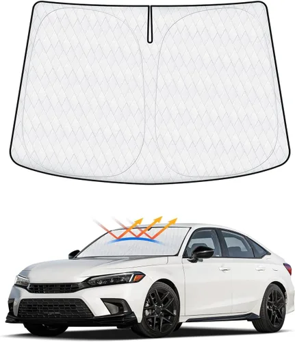 Vista 21 de Parasol para parabrisas de auto para Honda CRV 2023 2024 2025 2026, cubierta de ventana delantera, ajuste personalizado, accesorios CR-V SUV