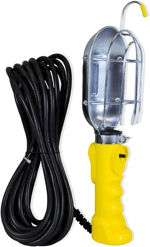 Vista 2 de Bayco Pro Series #SL-425 luz de emergencia con protección metálica y cable de 25 pies