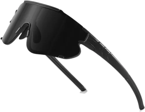 Fanshen Polarized Sports Sunglasses for Men Women, Baseball Softball Sun Glasses for Cycling Running UV Protection