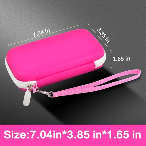 Vista 5 de Funda solo compatible con calculadora científica Texas Instruments TI-30XIIS, bolsa de almacenamiento para calculadoras de oficina de viaje