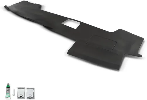 Vista 26 de GRAND ORANGE Bisel moldeado de TPE para tablero de instrumentos, compatible con Chevy Cavalier 1995-2005, cubierta de tablero, beige