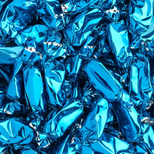 Vista 4 de Caramelos envueltos individualmente, bolsa de 2 libras, aproximadamente 190